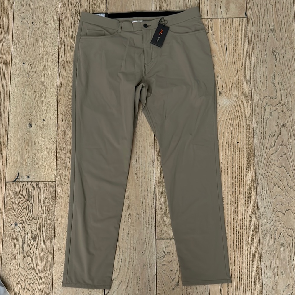Men's KJUS Ike 5 pocket pants 38/32 khaki